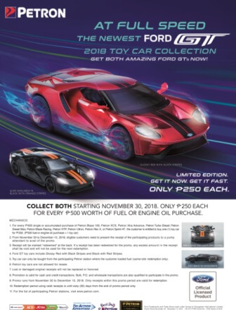 petron ford gt promo