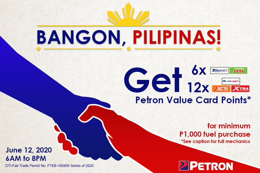Bangon Pilipinas Independence Day Promo June 12 Petron