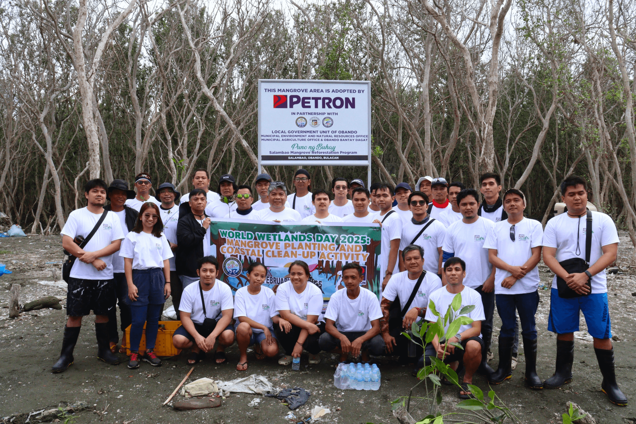 Petron volunteers celebrate World Wetlands Day 2025